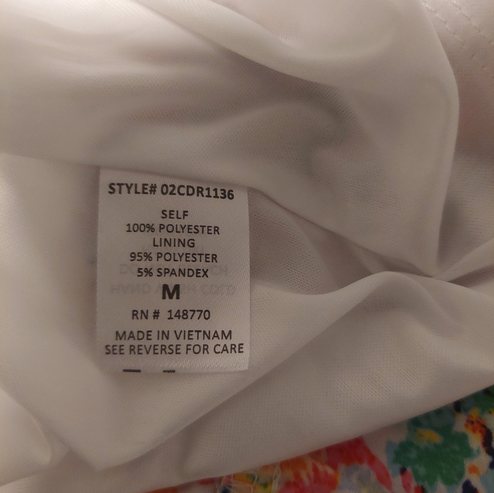 Jessica Simpson Multicolor Floral Mini Dress - Picture 6 of 6